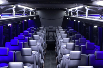 Marana Charter Bus Interior