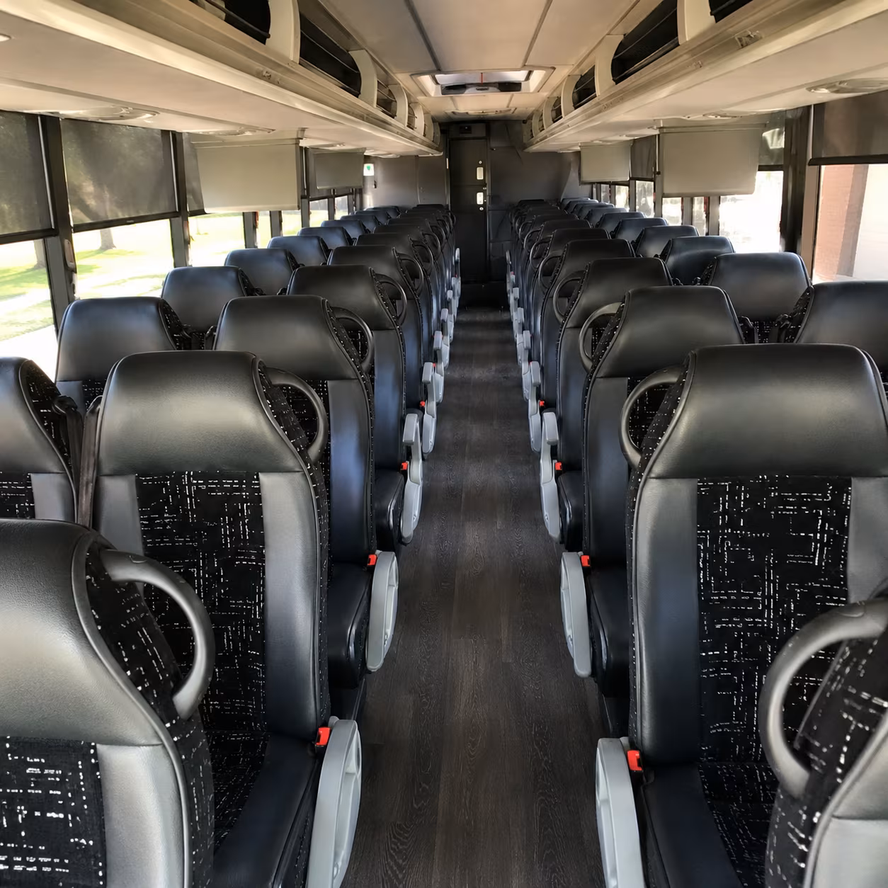 marana charter bus rental inside
