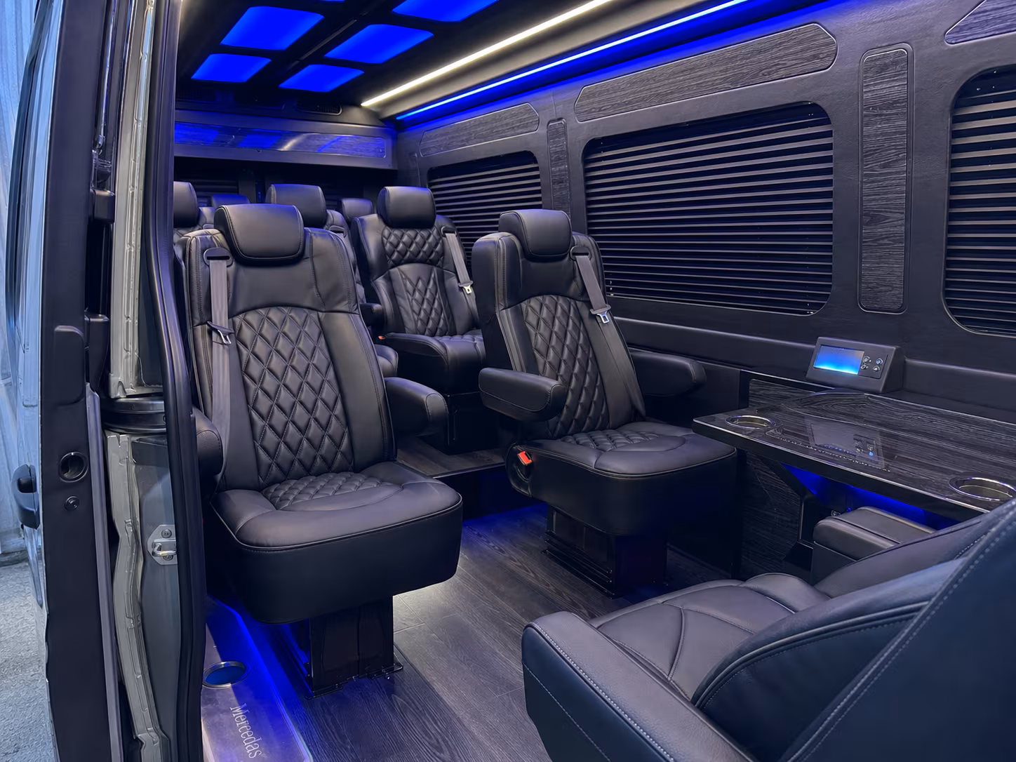 sprinter van transportation for groups and events across marana